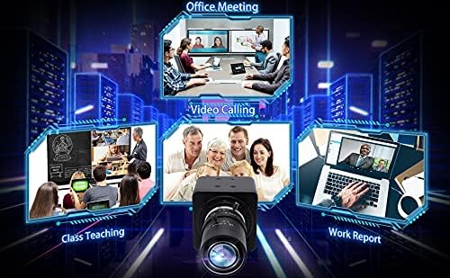 ELP 5-50mm Varifocal Lens 1080P USB Camera with H.264 High Definition Sony IMX323 Webcam for Android Linux Windows Industrial Video