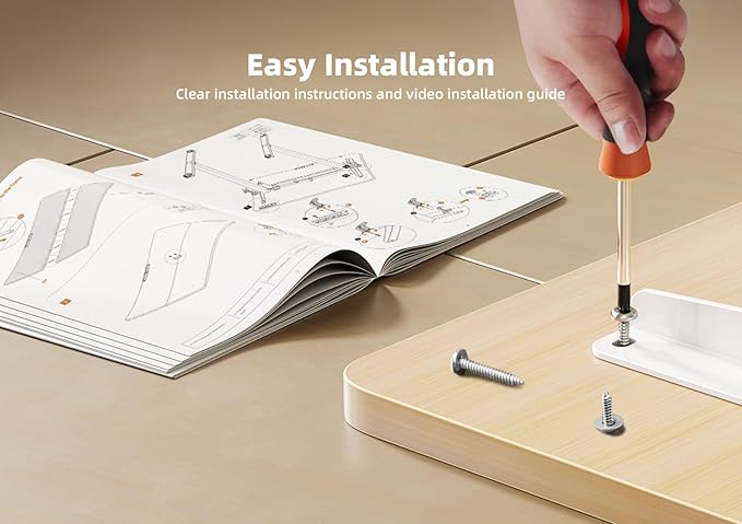 YDN Electric Standing Desk, 55x24 Inch Stand up Desk Adjustable Height, Sit Stand Home Office Desk with Splice Board, Natural