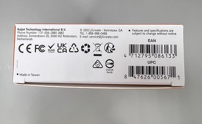 j5create USB C Dual 4K 60Hz Display Docking Station (12-in-1), Built-in M.2 SSD Slot, HDMI, DisplayPort, 10Gbps USB-A, Card Reader, PD 100W, Ethernet, for 2021 MacBook Pro (JCD552)