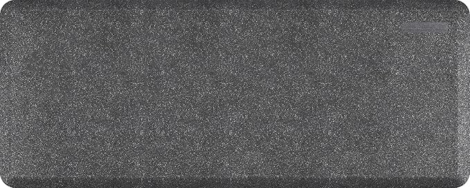 WellnessMats Granite Collection Anti-Fatigue Floor Mat, Polyurethane – Ergonomic Support Pad for Home, Kitchen, Garage, Office Standing Desk – Water Resistant - Made in USA