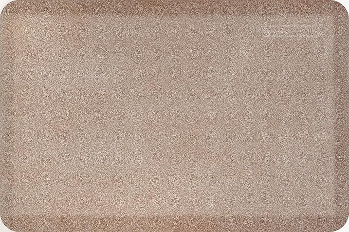 WellnessMats Granite Collection Anti-Fatigue Floor Mat, Polyurethane – Ergonomic Support Pad for Home, Kitchen, Garage, Office Standing Desk – Water Resistant - Made in USA