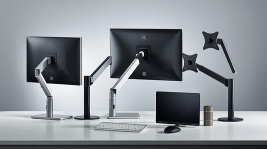 Elevate Your Workspace with Monitor Risers & Arms | Office Buddy Pro