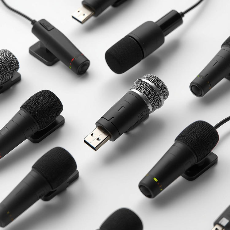 Clip-On USB Microphones
