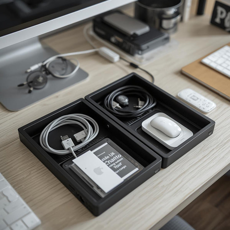 Under-Desk Cable Trays