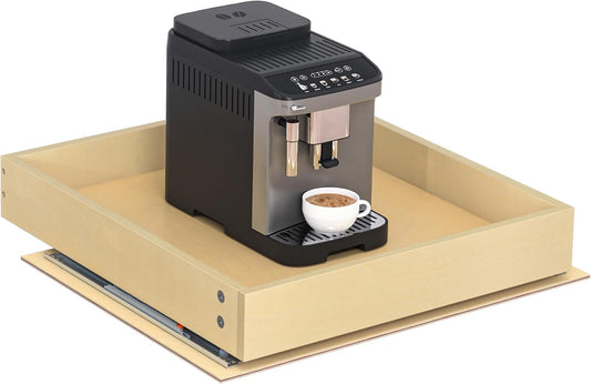 WelFurGeer Soft Close Pull Out Cabinet Organizer, 20" W x 22" D Cabinet Roll Out Drawers, Smooth Slide-Out Shelves for Kitchen Cabinets, Durable Pullout Drawers for Home & Kitchen Organization