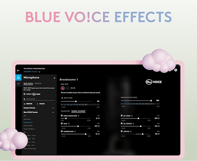 Logitech for Creators Blue Microphones Yeti USB Microphone (Pink Dawn) Aurora Collection