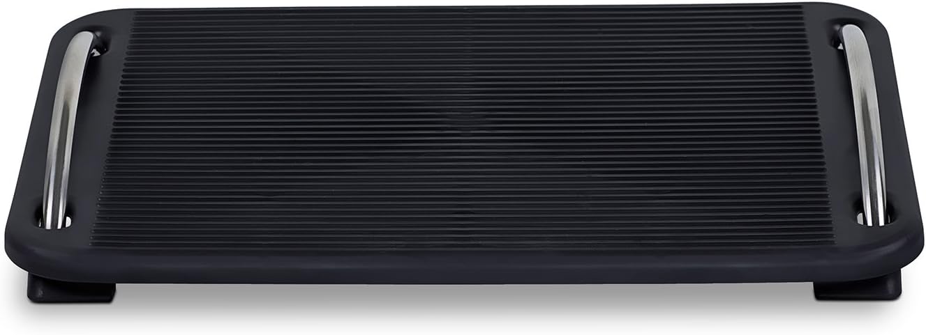 Mount-It! Tilting Footrest Under Desk | Ergonomic Office Foot Rest Adjustable | Computer Desk Foot Support | Large Platform Elevated Office Footrest