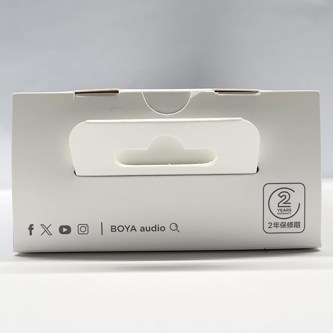 BOYA BY-V30 Wireless Lavalier Microphone,USB Type-C Mini Laple Mics for iPhone16,Android Smartphone,36H Battery,Noise Reduction,328FT Range Clip-on Condenser Mic for YouTube Interview TikTok