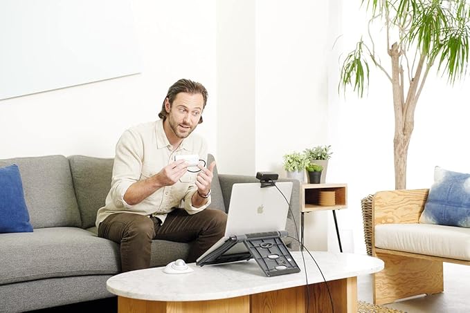 Kensington W2050 Pro 1080p Auto Focus Pro Webcam with Dual Stereo Microphone for Video Conferencing, Software Control, Privacy Shutter, Compatible with Zoom/Skype/Teams and More (K81176WW)