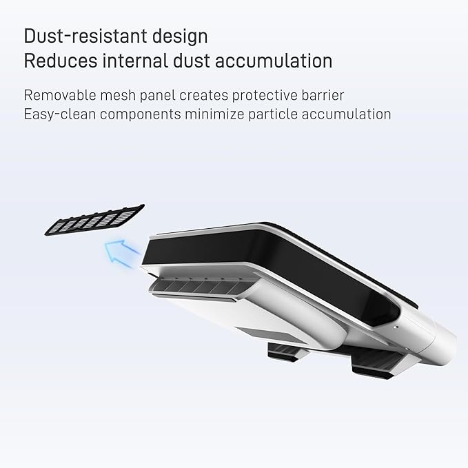 Flydigi BS2 Laptop Cooling Pad, Wind-Pressure Closed-Loop Turbo-Fan for 15.6-21 Inch, Adjustable Speed, Dual Noise Reduction, Intelligent Temperature Control, 4-Angle Adjustable