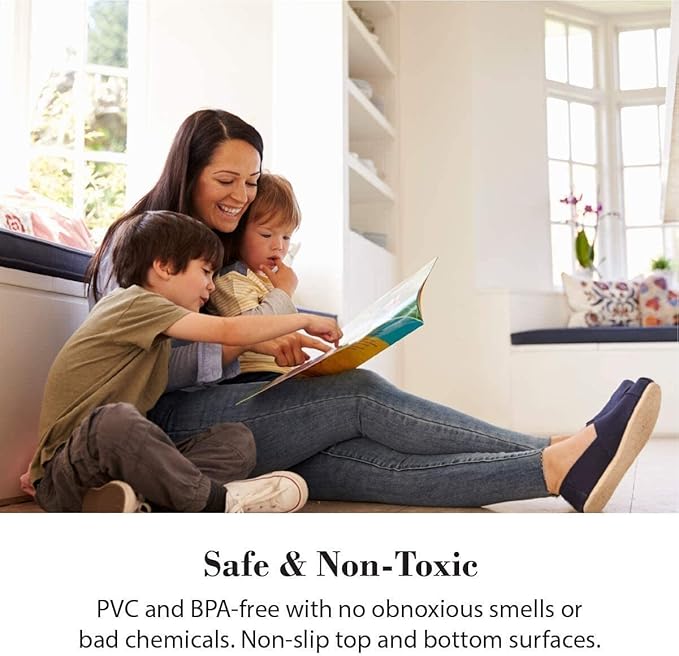 WellnessMats Bella Collection Anti-Fatigue Floor Mat, Polyurethane – Ergonomic Support Pad for Home, Kitchen, Garage, Office Standing Desk – Water Resistant - Made in USA