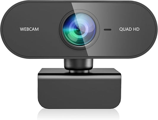 2K webcam for pc with Microphone,Privacy Cover Slider Streaming Web cam for Mac Laptop,usb external computer camera for desktop,best Full Hd face cam for video Conference,gaming,Zoom, microsoft teams
