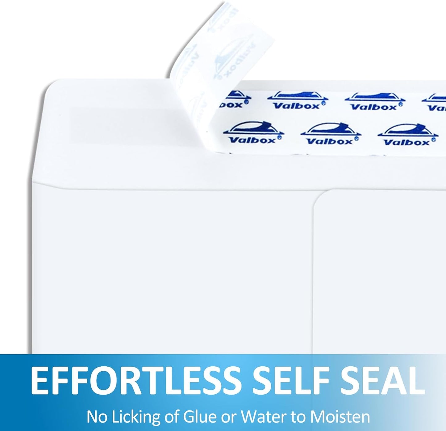 ValBox 9x12 Self Seal Catalog Envelopes 250 Packs White Envelopes with Peel and Seal Flap for Mailing, Organizing and Storage