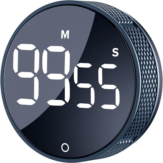 AVINIA Digital Kitchen Timers, Visual timers Large LED Display Magnetic Countdown Countup Timer for Classroom Cooking Fitness Baking Studying Teaching, Easy for Kids and Seniors