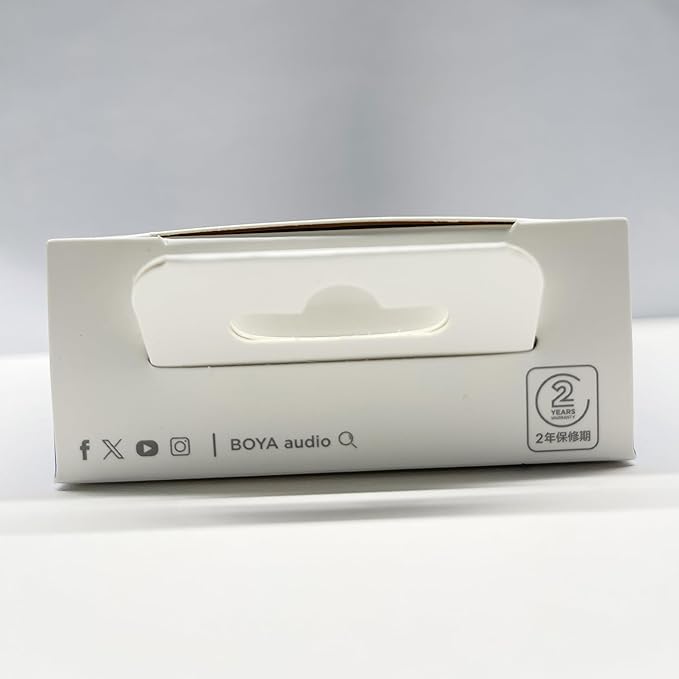 BOYA BY-V10 USB-C Wireless Lavalier Microphone for iPhone16/15 Android, Type-C Smartphone Laptop, Noise Canceling, Mini Clip-on Microphone for YouTube, Podcast, Facebook, TikTok Vlogging Recordings