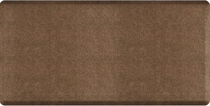 WellnessMats Granite Collection Anti-Fatigue Floor Mat, Polyurethane – Ergonomic Support Pad for Home, Kitchen, Garage, Office Standing Desk – Water Resistant - Made in USA