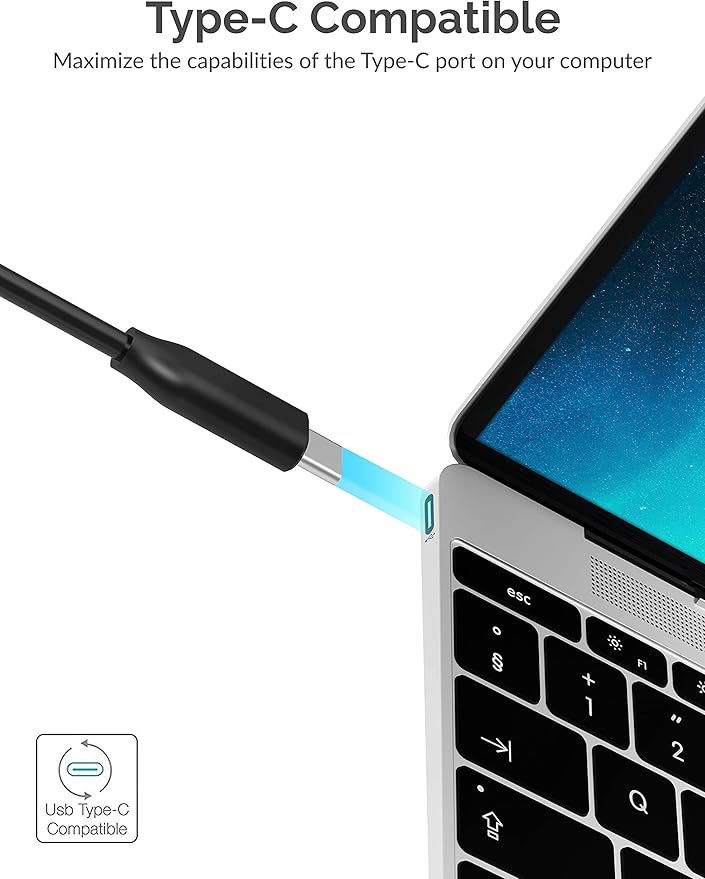 SABRENT USB Type C SATA 2.5” & 3.5” Dual Bay Hard Drive Docking Station | Offline Cloning | Up to 5Gbps | Tool Free Installation (EC-CH2B)