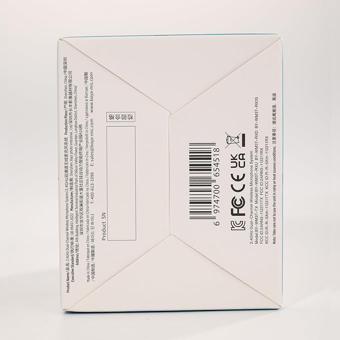 BOYA Dual Wireless Lavalier Microphone for Android iPhone 15 USB Type-C Smartphone Laptop, 30H Battery, Mini Lapel Clip-on Mic for Podcast YouTube TikTok Live Stream Vlog Interview Video Recording