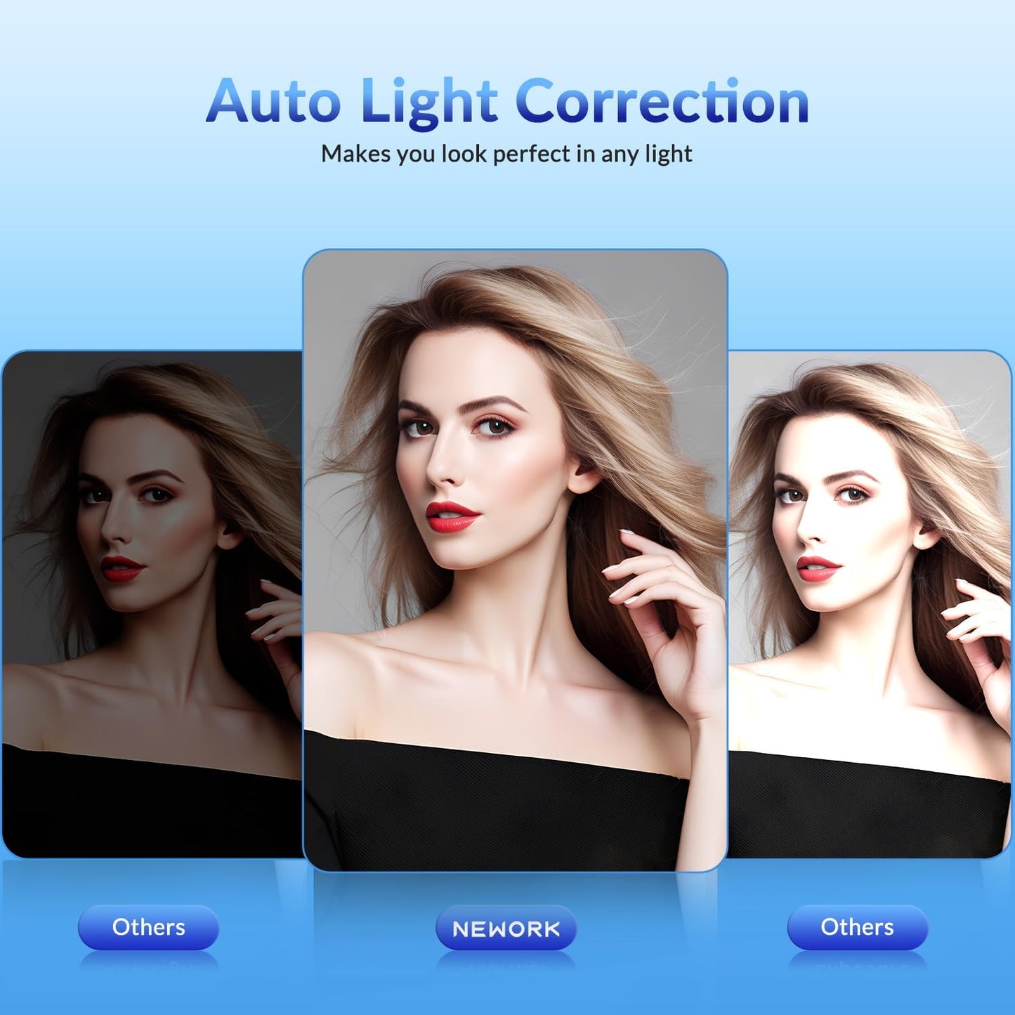 4K Webcam for PC with Sony Sensor, Auto Focus & Privacy Cover, Ultra HD 4K Streaming Camera, 2 Noise-Cancelling Mics, USB Plug & Play, 77° FOV, Web Camera for Zoom, Skype, Teams, Video Calling