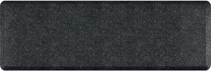 WellnessMats Granite Collection Anti-Fatigue Floor Mat, Polyurethane – Ergonomic Support Pad for Home, Kitchen, Garage, Office Standing Desk – Water Resistant - Made in USA
