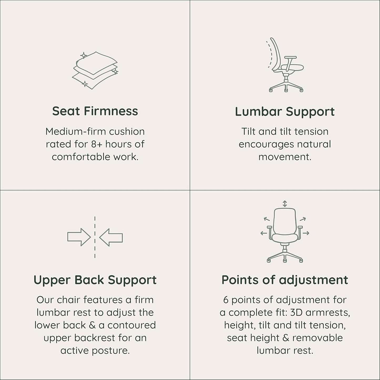 Branch Verve Chair - High Performance Executive Office Chair with Contoured Seat Back and Adjustable Lumbar Rest - High Density Foam Cushion with Aluminum Base - Up to 275 lbs - Cobalt