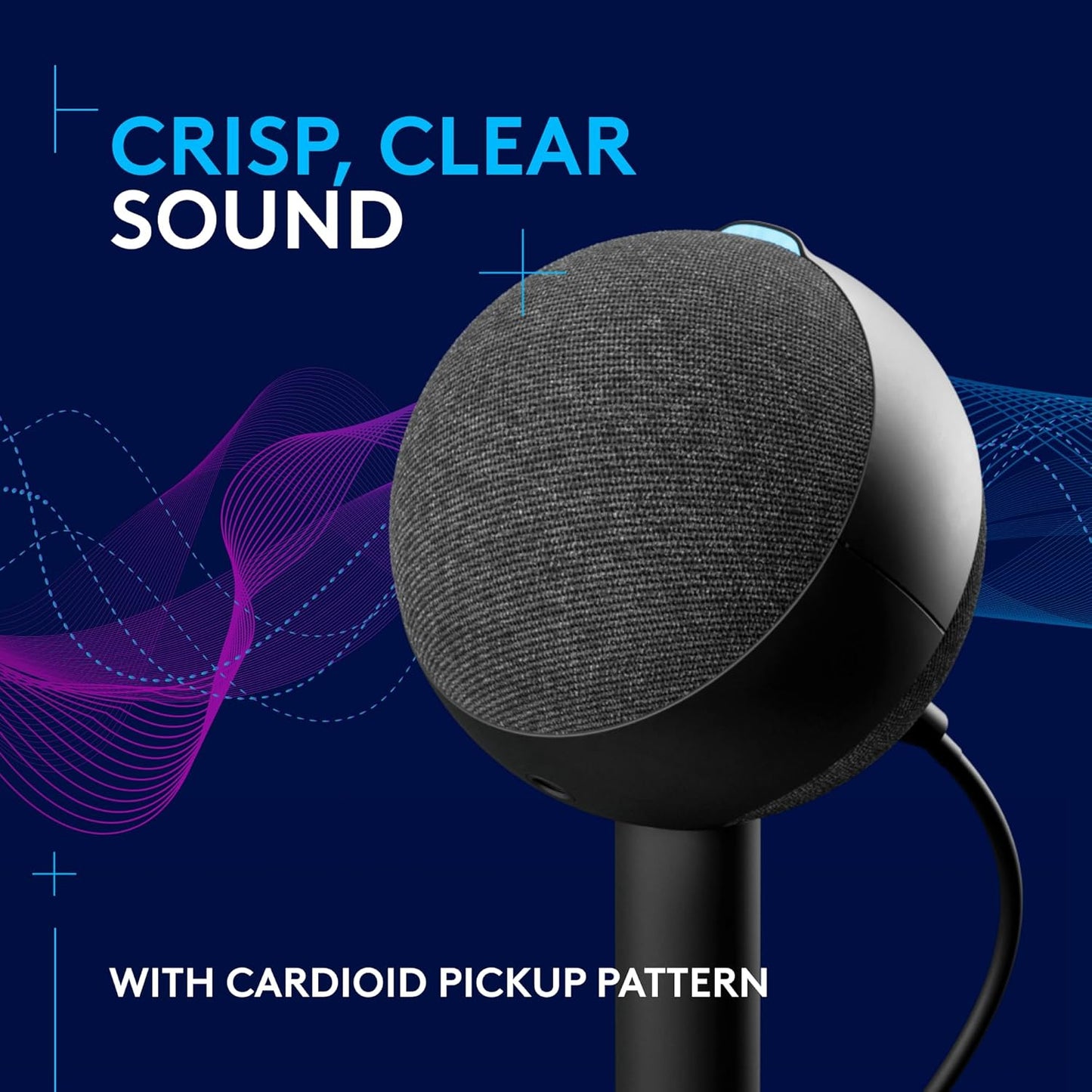 Logitech G305 Lightspeed Wireless Gaming Mouse, White + Yeti Orb RGB Gaming Microphone with LIGHTSYNC, USB Mic for Streaming