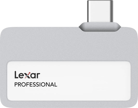 Lexar 1TB Professional Go Portable SSD, Supports Apple 4K 60fps ProRes, Up to 1050MB/s, USB 3.2 Gen 2, Rugged, IP65, Ultracompact, Compatible w/iPhone 15/16, External SSD (LSL400X001T-RNSNU)