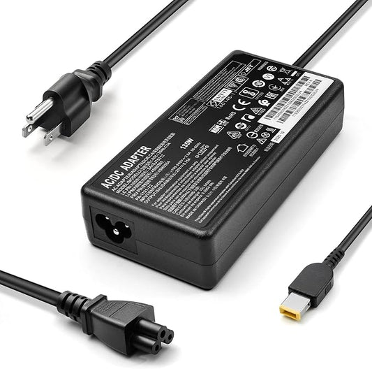 135W AC Charger for Lenovo ThinkPad Universal Thunderbolt 4 3 Dock/Thunderbolt 3 Essential Dock Gen 1 2/ThinkPad Hybrid USB-C with USB-A Dock/Ultra/Pro/Gen 2 Docking Station Power Cord