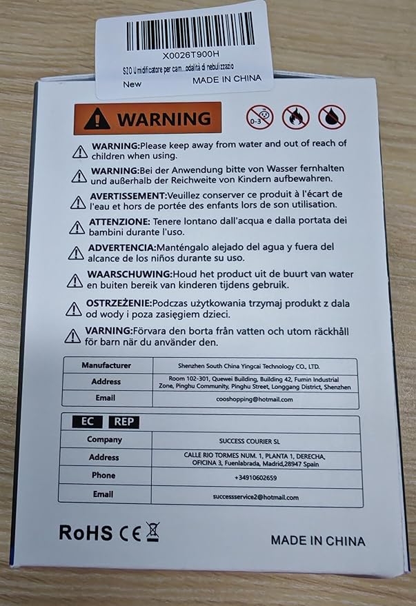 Colorful Mini Humidifier, USB Rechargeable Humidifier, small humidifier, 4 Modes Super Quiet, Humidifiers For Bedroom,Suitable For Travel Office Family Baby Bedroom-Blue