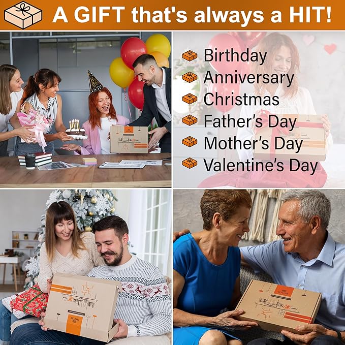 TESLYAR Wood Phone Docking Station with Drawer - Nightstand Organizer - Desk Organizer for Husband - Birthday Gifts for Men, Dad, Anniversary Idea, Key Holder Stand Watch & Accessories (Desert Beige)