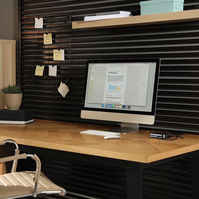 Brydge Stone CORE Powered Charging Docking Station – 10 Ports, 100W PD, Dual Monitor Docking Station, 4K60Hz, 8K HDMI, SD 4.0, USB-A & USB-C, Ethernet – Windows & MacOS Compatible Laptop