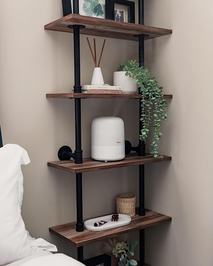 Crane Top Fill Mini Humidifier for Bedroom and Nursery 3-in-1 Essential Oil Diffuser Sleep Light 0.5 Gallon Baby Humidifier