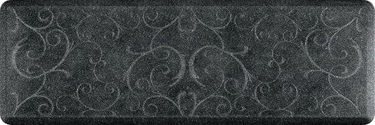 WellnessMats Bella Collection Anti-Fatigue Floor Mat, Polyurethane – Ergonomic Support Pad for Home, Kitchen, Garage, Office Standing Desk – Water Resistant - Made in USA