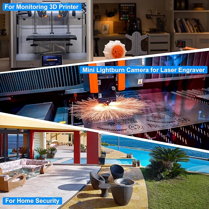 ELP 48MP Autofocus USB Camera with Day & Night Vision - Webcam for Computer & Laser Engraver - Fast Focus - UVC USB2.0