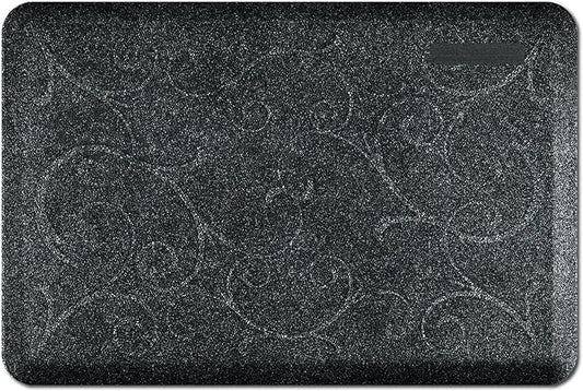 WellnessMats Bella Collection Anti-Fatigue Floor Mat, Polyurethane – Ergonomic Support Pad for Home, Kitchen, Garage, Office Standing Desk – Water Resistant - Made in USA