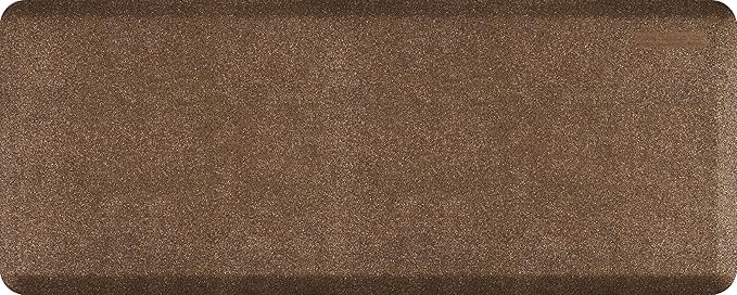 WellnessMats Granite Collection Anti-Fatigue Floor Mat, Polyurethane – Ergonomic Support Pad for Home, Kitchen, Garage, Office Standing Desk – Water Resistant - Made in USA