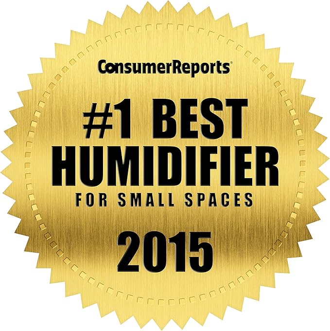 Crane Cool Mist Ultrasonic Baby Humidifier for Nursery and Kids Room, Auto Shut Off 1 Gallon, Optional Filter, Playful Design, Train