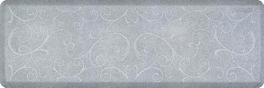 WellnessMats Bella Collection Anti-Fatigue Floor Mat, Polyurethane – Ergonomic Support Pad for Home, Kitchen, Garage, Office Standing Desk – Water Resistant - Made in USA