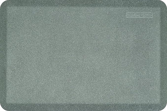 WellnessMats Granite Collection Anti-Fatigue Floor Mat, Polyurethane – Ergonomic Support Pad for Home, Kitchen, Garage, Office Standing Desk – Water Resistant - Made in USA