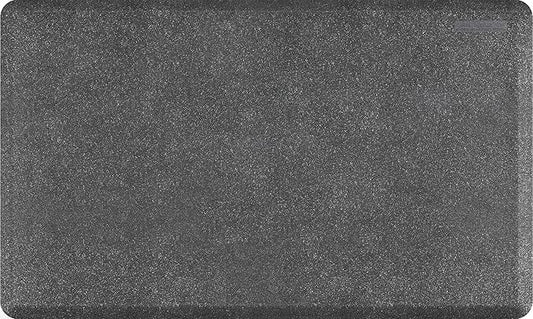 WellnessMats Granite Collection Anti-Fatigue Floor Mat, Polyurethane – Ergonomic Support Pad for Home, Kitchen, Garage, Office Standing Desk – Water Resistant - Made in USA