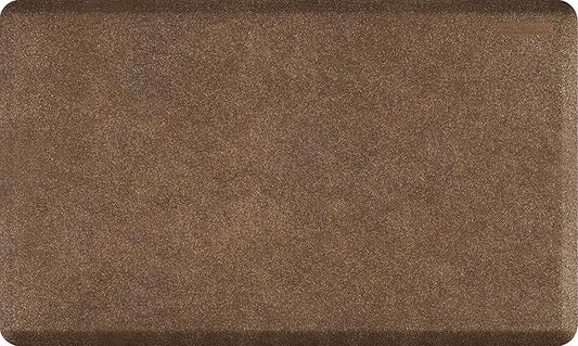 WellnessMats Granite Collection Anti-Fatigue Floor Mat, Polyurethane – Ergonomic Support Pad for Home, Kitchen, Garage, Office Standing Desk – Water Resistant - Made in USA